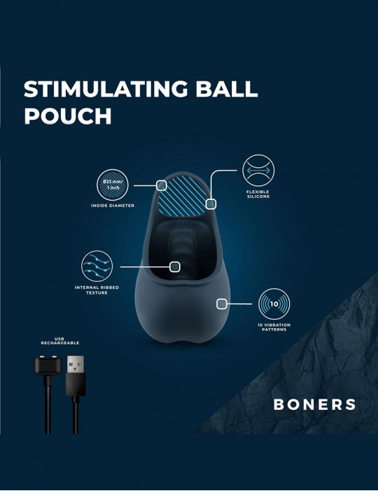 Caractéristiques du stimulateur scrotal vibrant - Boners