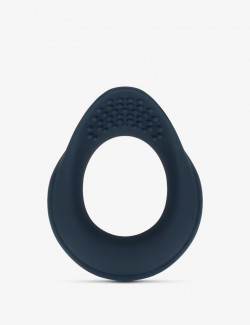 Cockring vibrant avec stimulateur périnéal - Boners