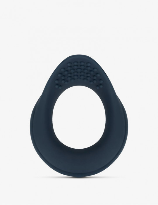 Cockring vibrant avec stimulateur périnéal - Boners