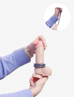 Double cockring épais - Boners