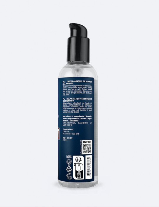 Lubrifiant Silicone Relax Fuck & Fist 250 ml