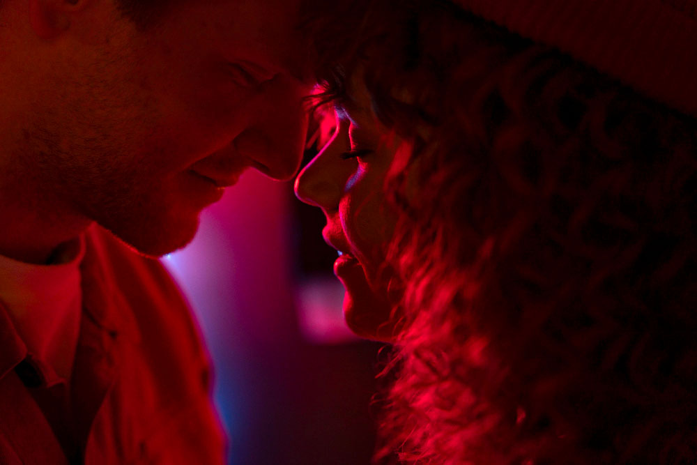 Ambiance détendue couple