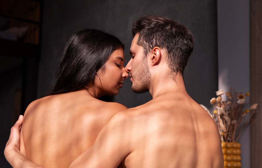 couple nus sensuel edging