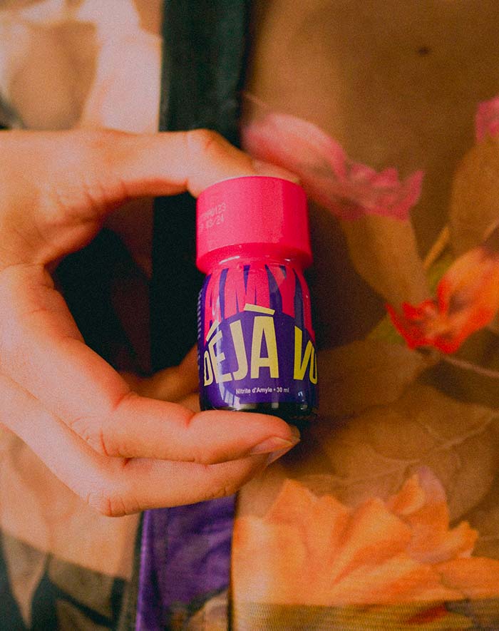 Poppers amyl présentation flacon