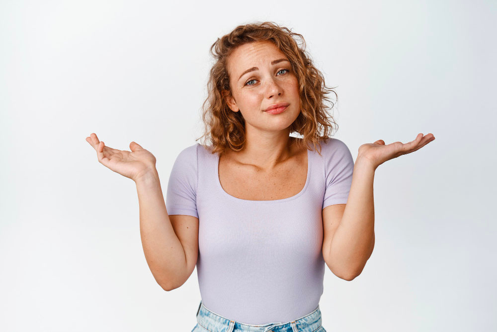 Femme qui se questionne sur la sexualité feminine