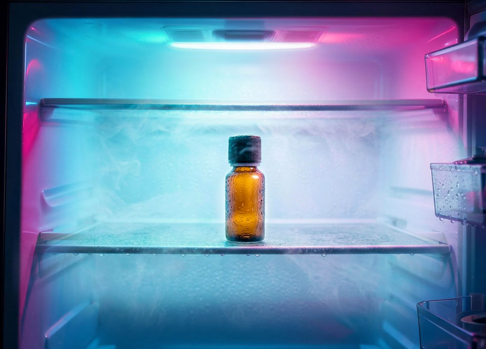 Conservation du poppers dans un réfrégirateur