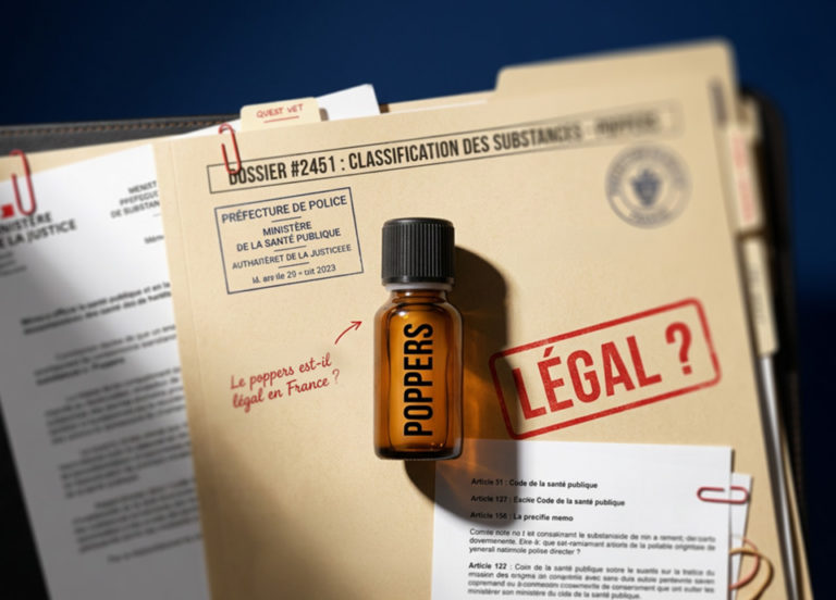 Lire la suite à propos de l’article Poppers légal en France ? comprendre la législation en 2026