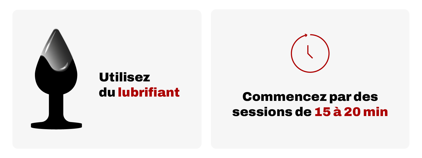 Utilisation plus première fois