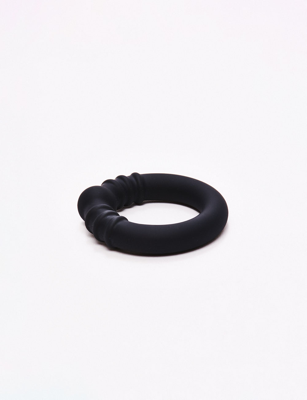 Cockring en Silicone Steel fusion ring holeshot - Taille standard - Noir