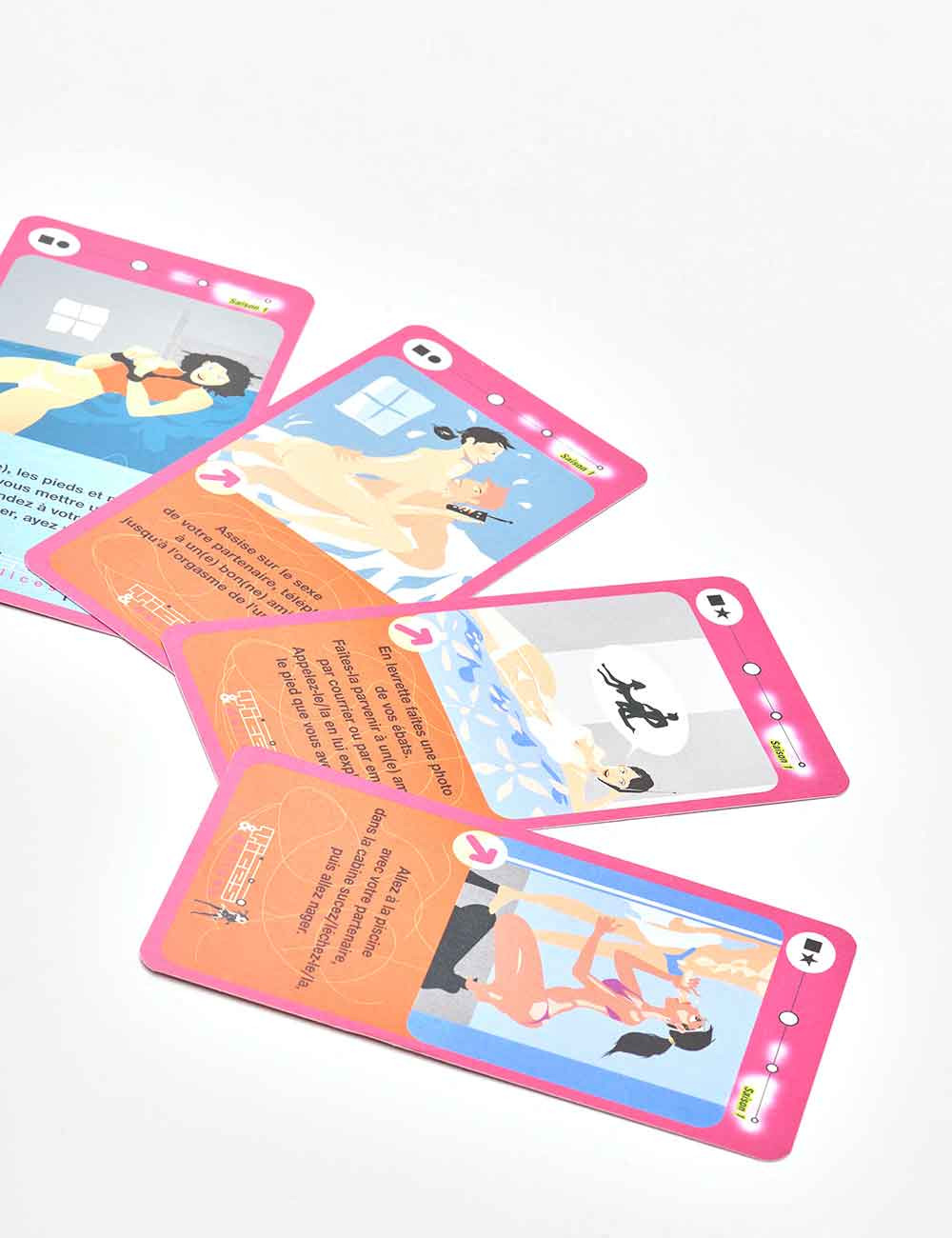 Vices et Délices - Jeu de Cartes Érotique