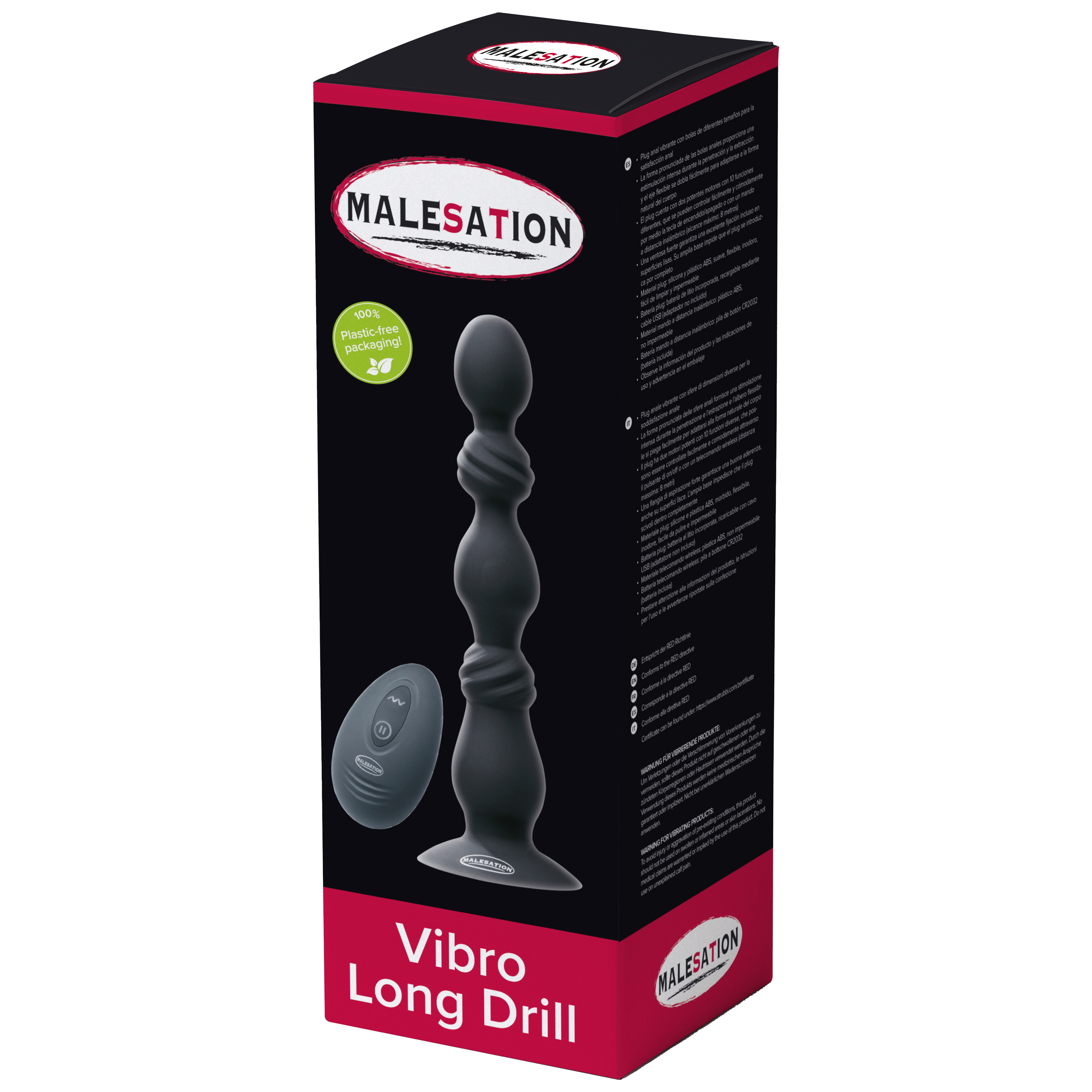 Plug anal vibrant homme - MALESATION
