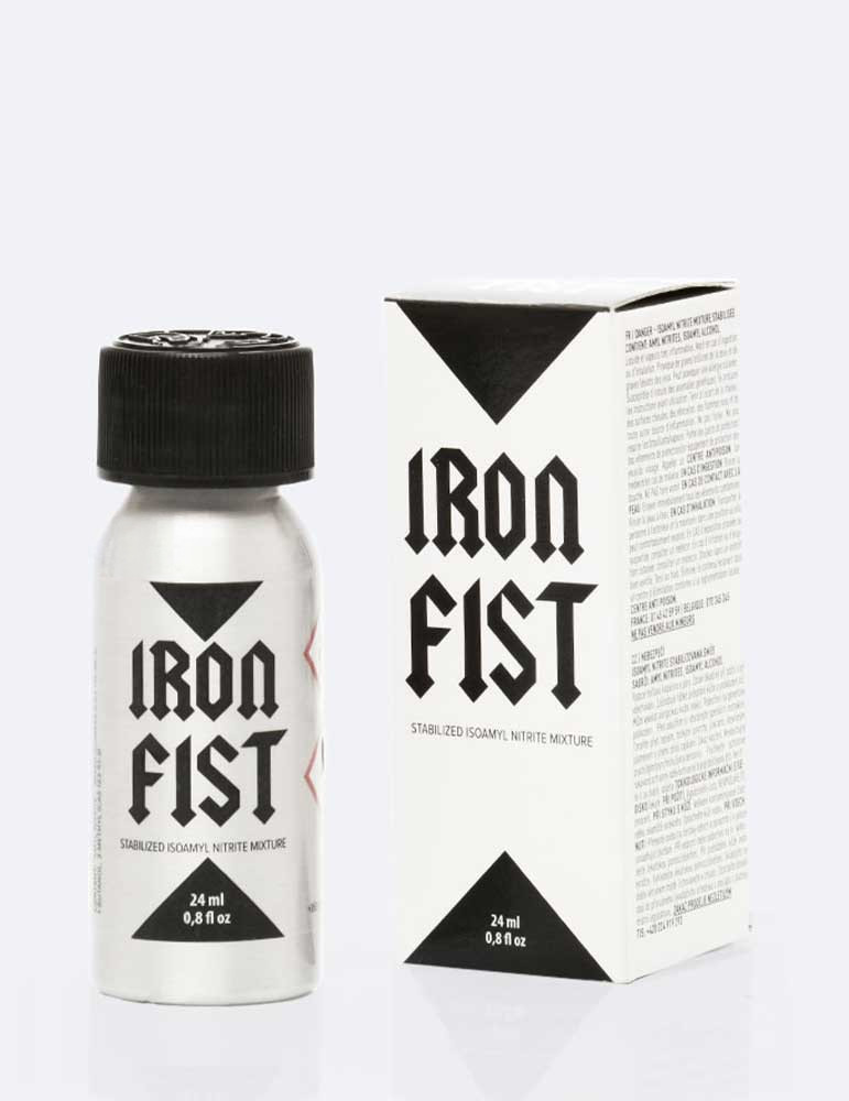 Poppers Iron Fist - Nitrite d'Amyle - 24 ml