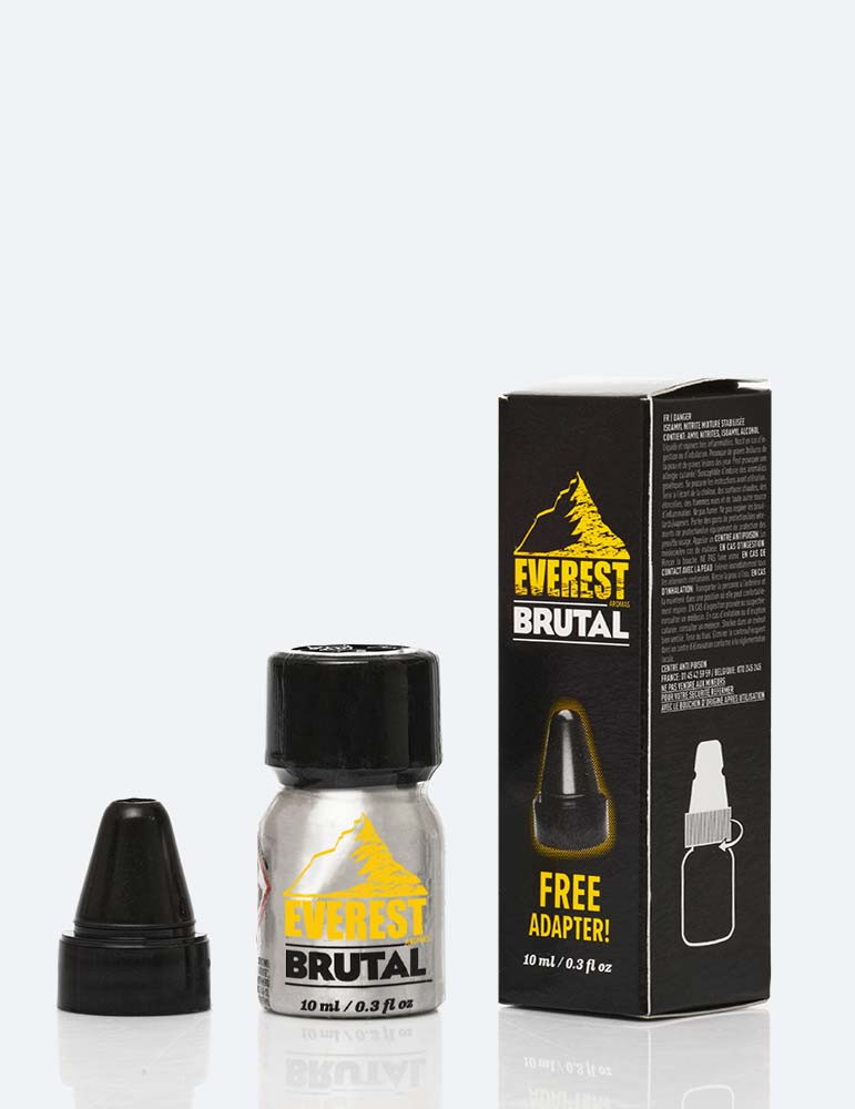 Poppers Everest Brutal 10 ml + Bouchon inhalateur OFFERT
